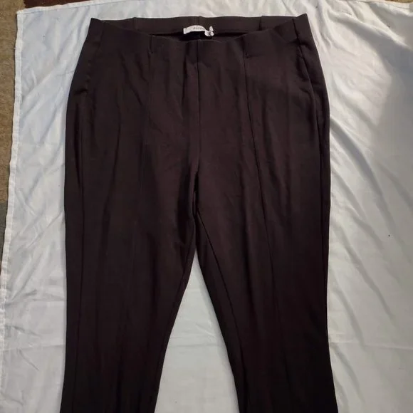 6 PAIRS - JustFab Pants Knit Stretch Skinny Pull-on Dressy Size 3X
